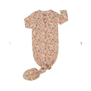 NWT Belan.J Amber Garden Knotted Gown